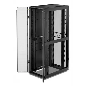 APC NetShelter SX, armadio rack networking, 48U, 2258H x 750W x 1200D mm, con pareti laterali, nero