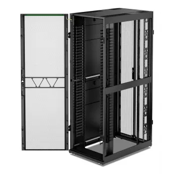 APC NetShelter SX, armadio rack networking, 48U, 2258H x 750W x 1200D mm, con pareti laterali, nero