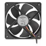 DELOCK 67303 ventola per case computer 120 mm, 24 V, cuscinetto a sfere, nero