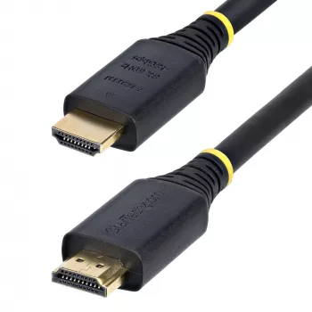 StarTech.com cavo HDMI Ultra High Speed certificato 5 m (16ft), 8K 60Hz/4K 120Hz, cavo HDMI 2.1 con HDR10+ / eARC, 48Gbps, cavo HDMI 8K per monitor/TV/display, guaina TPE flessibile