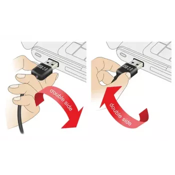 Cavo USB DeLOCK 1m USB 2.0 A - Mini-USB m/m