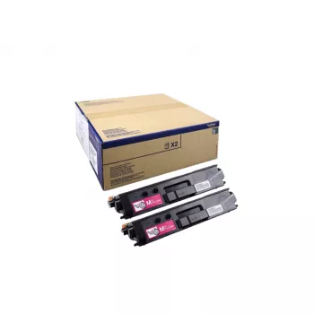 Cartuccia toner Brother TN-329MTWIN magenta 2 pezzi, laser, resa 12000 pagine