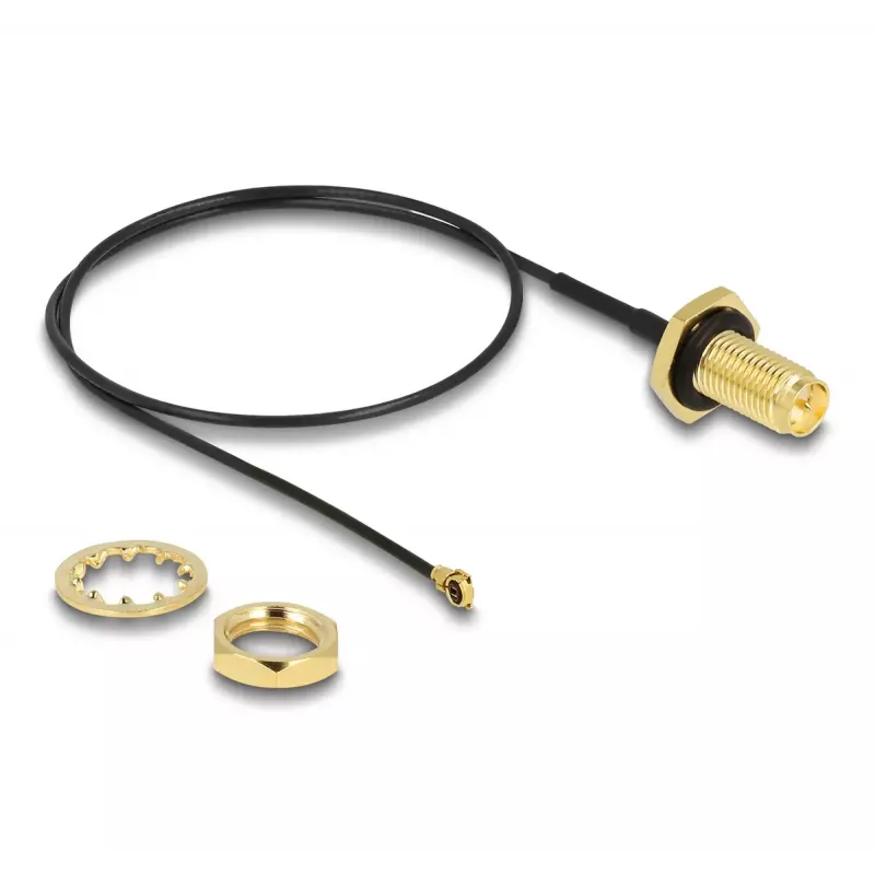 Cavo per antenna DeLOCK RP-SMA connettore femmina su I-PEX MHF I 35 cm