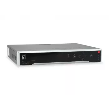 LevelOne GEMINI videoregistratore di rete a 16 canali, H.265, 16 canali, 3840 x 2160 pixel, 128 utenti, H.264, H.264+, H.265, MPEG4, Embedded LINUX, 256 Mbit/s