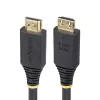 StarTech.com cavo HDMI High Speed 50cm (1.6ft) con connettori aderenti, 4K 60Hz/1440p 144Hz, HDR10/HDCP 2.2/ARC, 18Gbit/s, cavo HDMI UHD per TV/monitor/display, guaina TPE