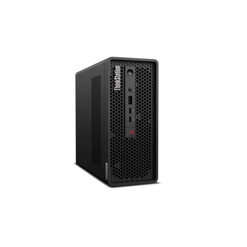 Lenovo ThinkStation P3 Ultra SFF Gen 2 Intel Core Ultra 5 235 32 GB DDR5-SDRAM 512 GB SSD NVIDIA RTX A400 Windows 11 Pro workstation mini tower nero