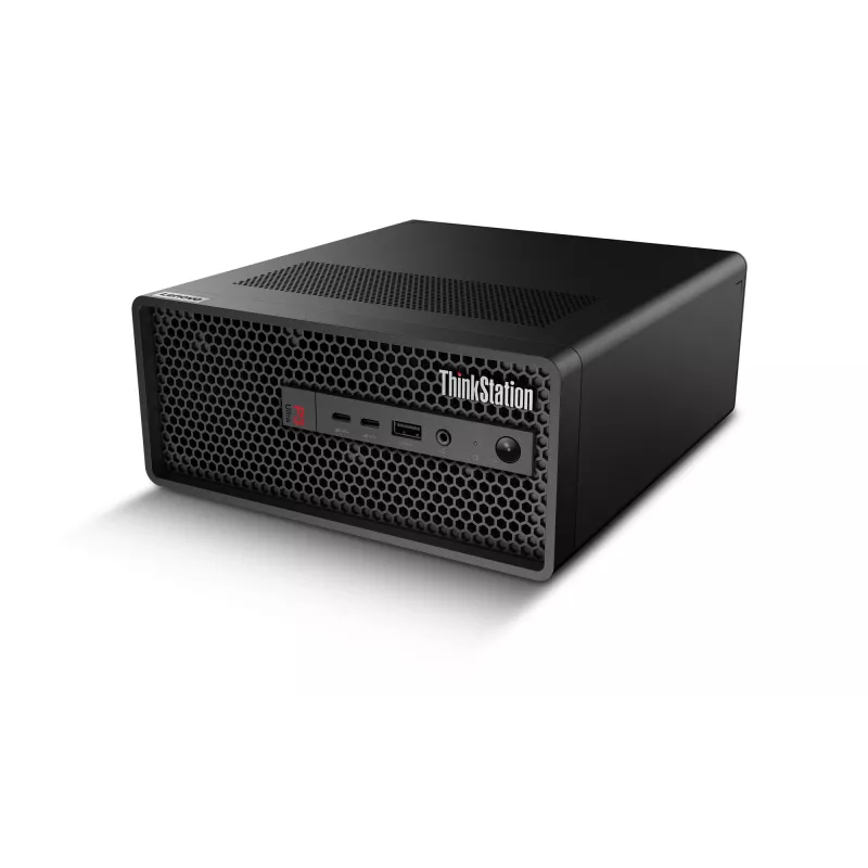 Lenovo ThinkStation P3 Ultra SFF Gen 2 Intel Core Ultra 5 235 32 GB DDR5-SDRAM 512 GB SSD NVIDIA RTX A400 Windows 11 Pro workstation mini tower nero