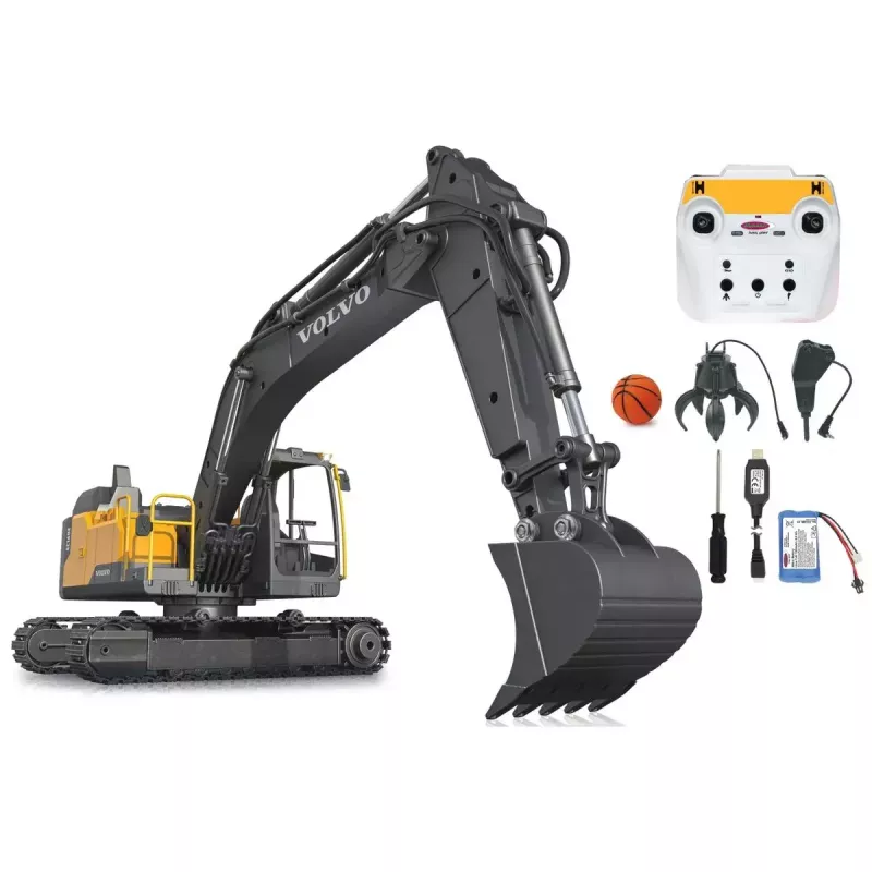 Escavatore Jamara 406300 modello RC radiocomandato motore elettrico 1:16