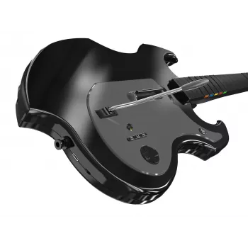 Chitarra PDP Riffmaster nero grigio senza fili PC PS4 PS5 batteria 36h