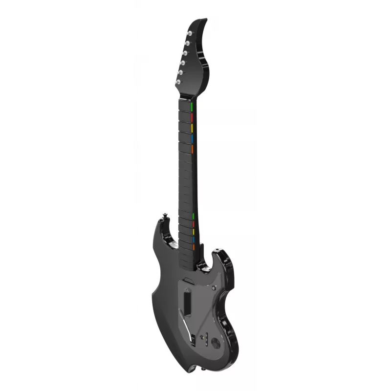 Chitarra PDP Riffmaster nero grigio senza fili PC PS4 PS5 batteria 36h