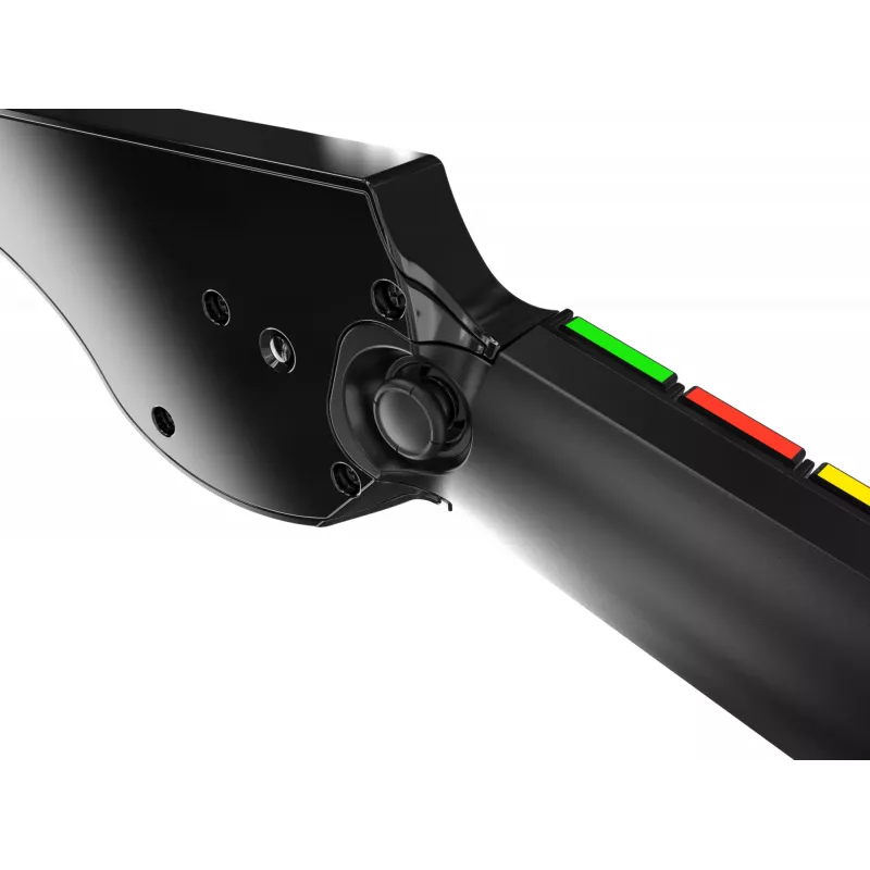 Chitarra PDP Riffmaster nero grigio senza fili PC PS4 PS5 batteria 36h