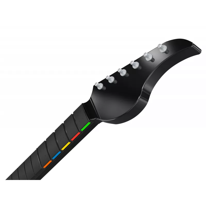 Chitarra PDP Riffmaster nero grigio senza fili PC PS4 PS5 batteria 36h