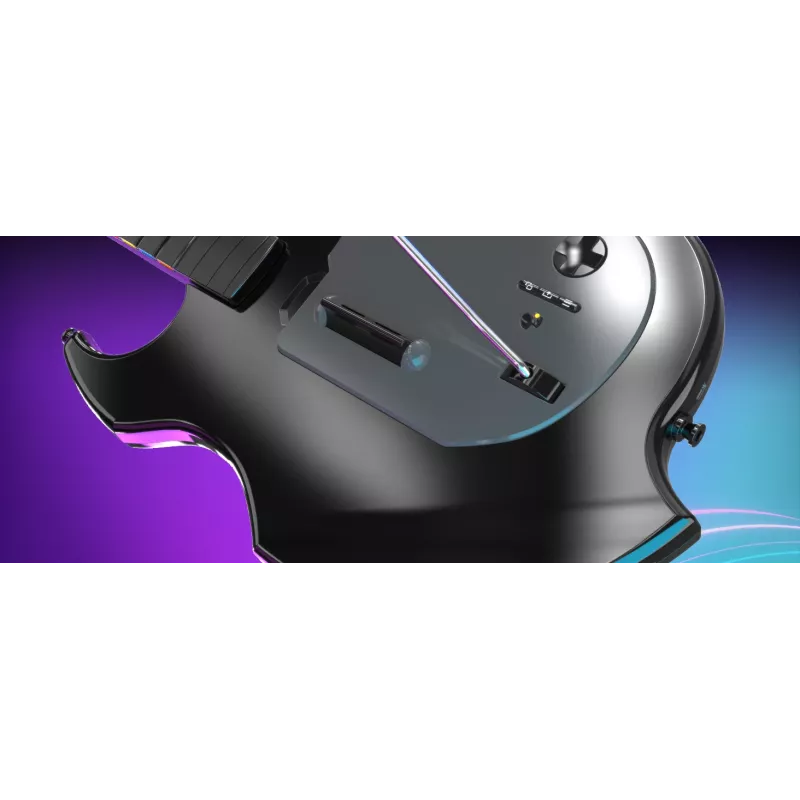 PDP Riffmaster nero, grigio chitarra analogico / digitale PC, Xbox One, Xbox Series S, Xbox Series X