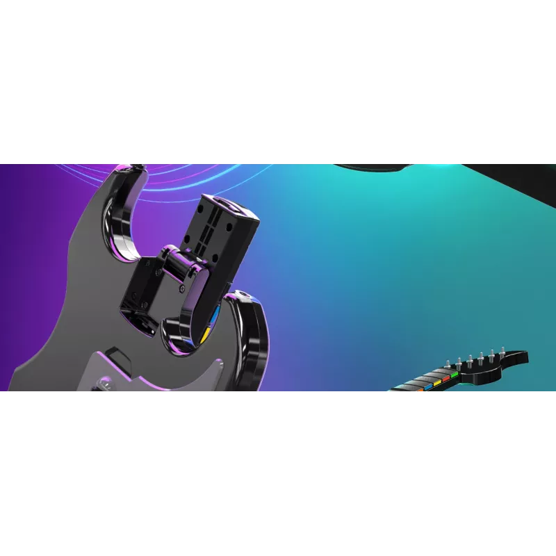 PDP Riffmaster nero, grigio chitarra analogico / digitale PC, Xbox One, Xbox Series S, Xbox Series X