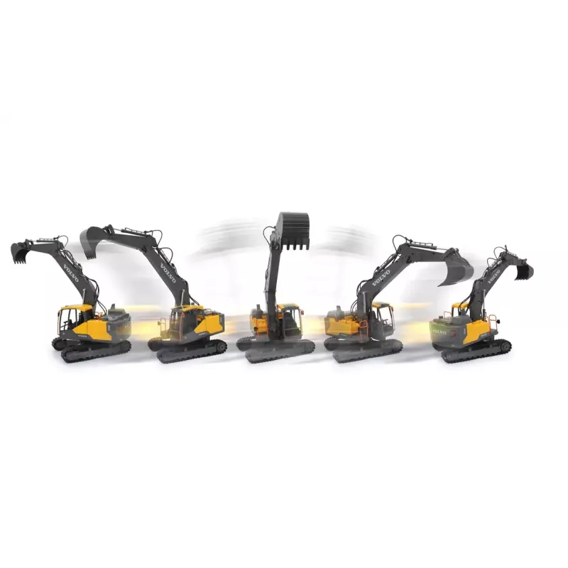 Escavatore Jamara Volvo EC160E radiocomandato motore elettrico