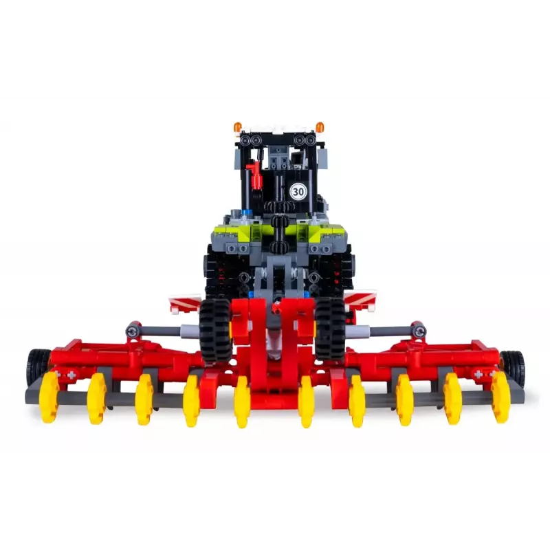 Jamara CaDA Claas Xerion 1:32 set di mattoncini, giallo, 8+ (402856)