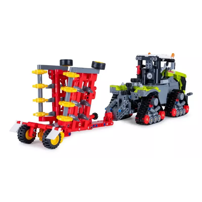 Jamara CaDA Claas Xerion 1:32 set di mattoncini, giallo, 8+ (402856)