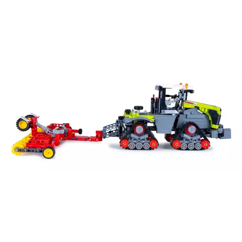 Jamara CaDA Claas Xerion 1:32 set di mattoncini, giallo, 8+ (402856)