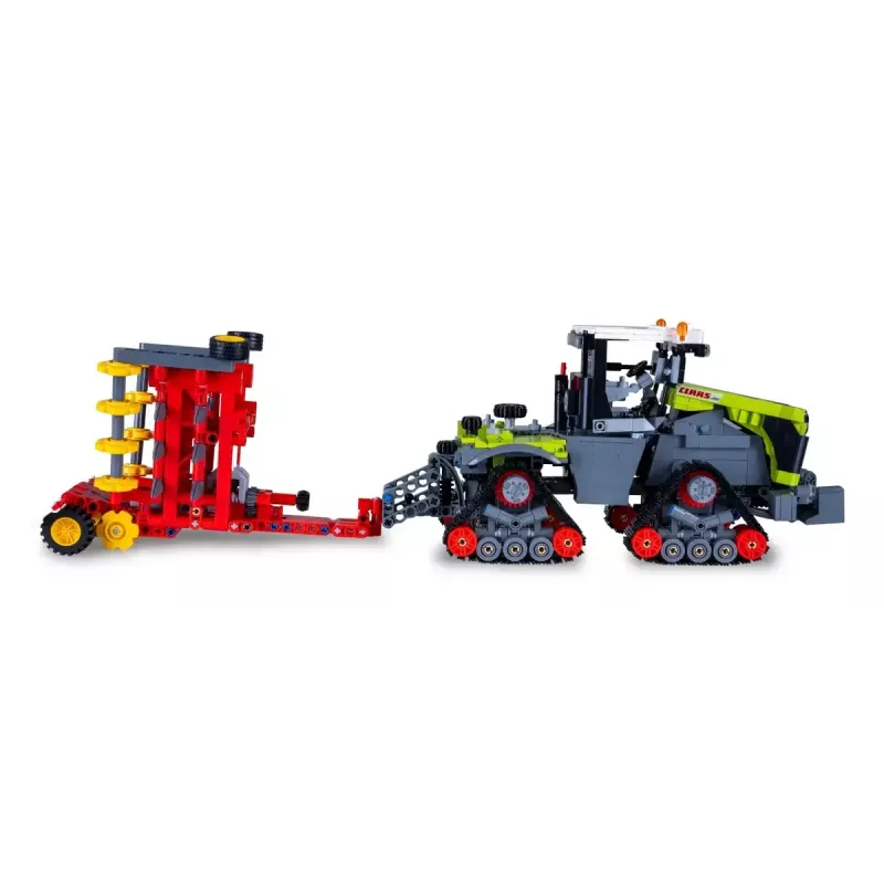 Jamara CaDA Claas Xerion 1:32 set di mattoncini, giallo, 8+ (402856)
