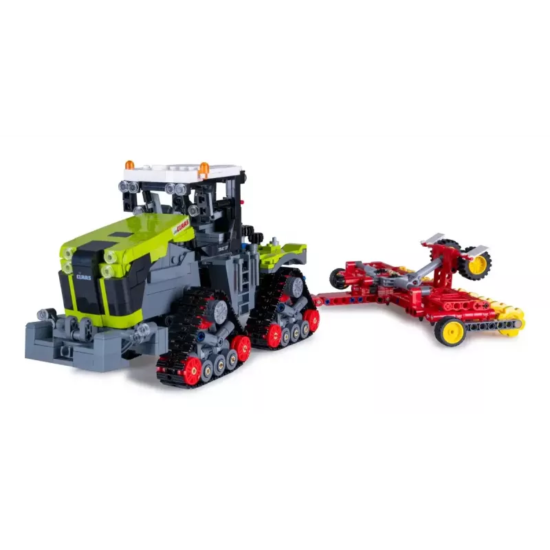 Jamara CaDA Claas Xerion 1:32 set di mattoncini, giallo, 8+ (402856)