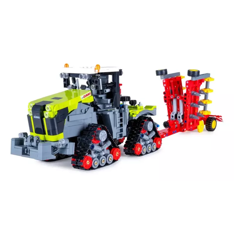 Jamara CaDA Claas Xerion 1:32 set di mattoncini, giallo, 8+ (402856)