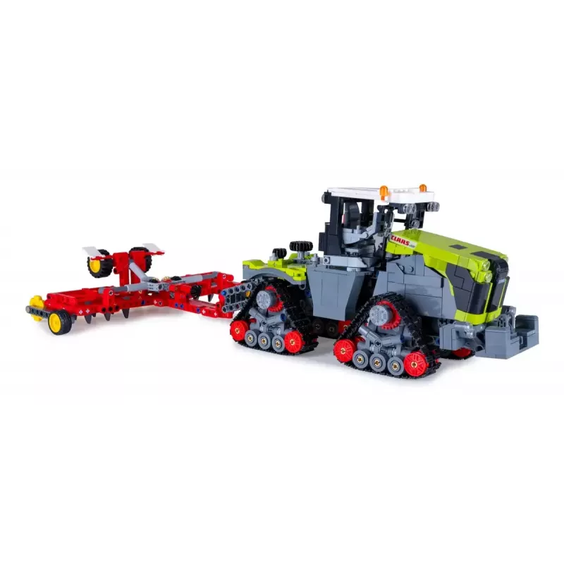 Jamara CaDA Claas Xerion 1:32 set di mattoncini, giallo, 8+ (402856)