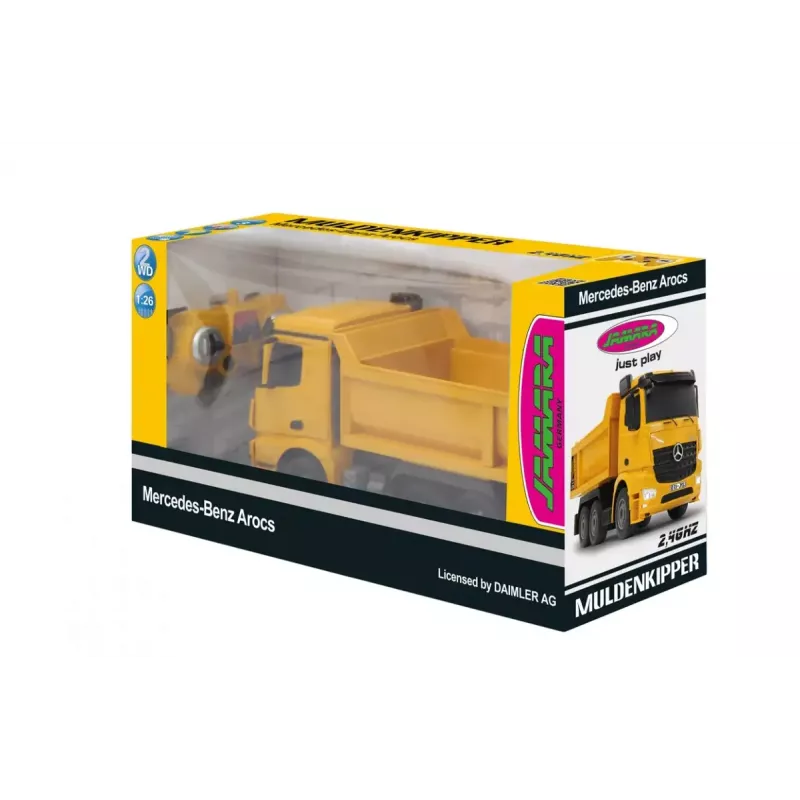 Camion ribaltabile Jamara 405108 radiocomandato motore elettrico 1:26