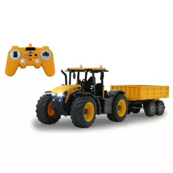 Trattore Jamara JCB Fastrac 1:24 motore elettrico modello RC per bambini