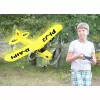 Aereo Jamara Piper J3-CUB motore elettrico 150 mAh 106 g