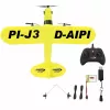 Aereo Jamara Piper J3-CUB motore elettrico 150 mAh 106 g