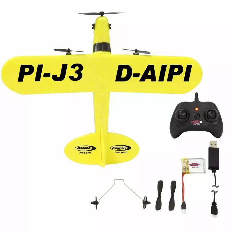 Aereo Jamara Piper J3-CUB motore elettrico 150 mAh 106 g