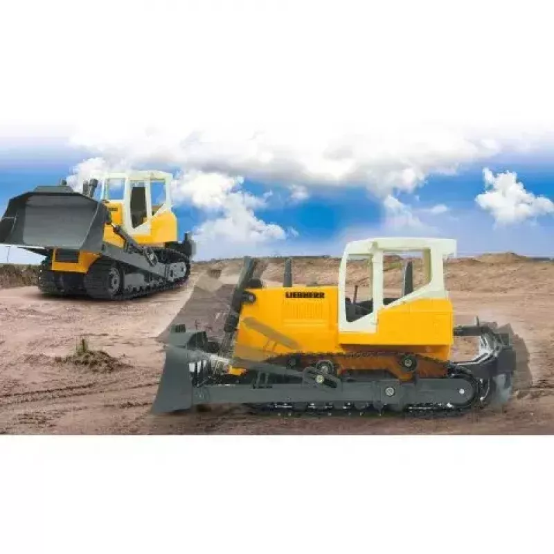 Bulldozer Jamara Liebherr modello radiocomandato motore elettrico 1:20