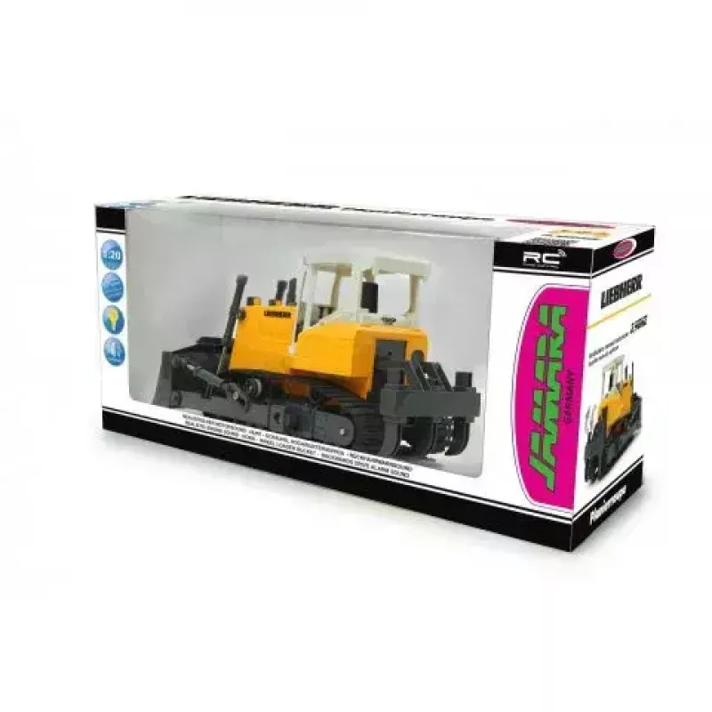 Bulldozer Jamara Liebherr modello radiocomandato motore elettrico 1:20