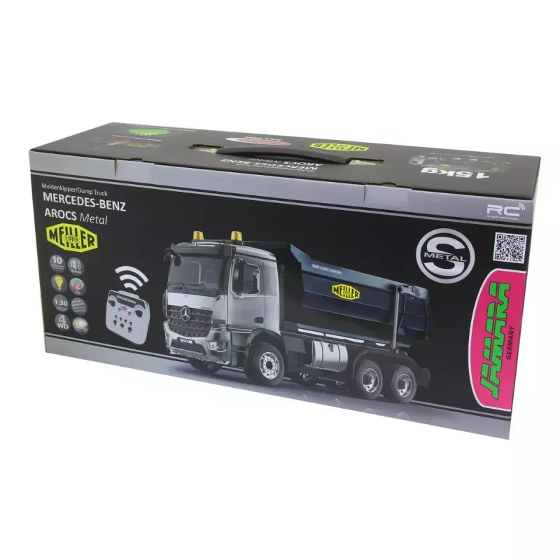Camion ribaltabile Jamara 406301 motore elettrico 1:20 da 14 anni