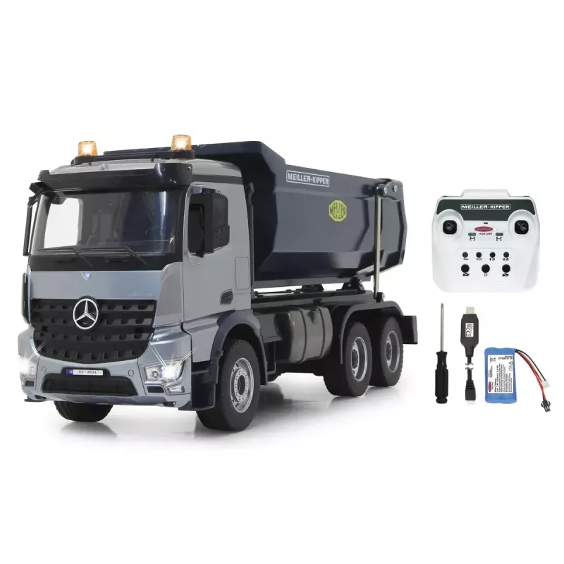 Camion ribaltabile Jamara 406301 motore elettrico 1:20 da 14 anni