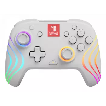 PDP Afterglow Wave bianco gamepad analogico / digitale Nintendo Switch, Nintendo Switch OLED