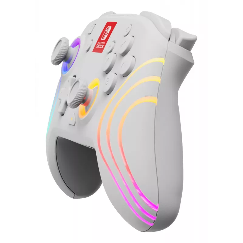PDP Afterglow Wave bianco gamepad analogico / digitale Nintendo Switch, Nintendo Switch OLED