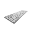 Cherry KC 6000C for Mac tastiera, USB-C, inglese USA, argento