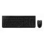 Set tastiera e mouse full-size wireless Cherry DW 3000 — RF wireless, layout QWERTZ, 108 tasti, nero