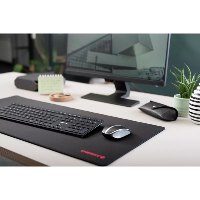 Tastiera sottile CHERRY KW 9100 universale RF wireless + Bluetooth nero