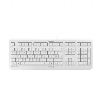 Tastiera cablata CHERRY KC 1000, grigio chiaro, USB (QWERTY – UK)