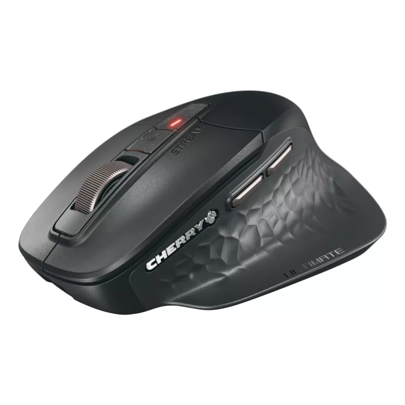 CHERRY Stream desktop ultimate tastiera mouse inclusi Home/Office USB + RF Wireless + Bluetooth AZERTY francese nero