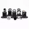 TORNADO TCM7042-GS | Macchina per caffè multikaps 5 in 1, macchina per caffè a capsule, 1,5 L, capsule di caffè, caffè macinato, 1350 W, nero