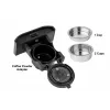 TORNADO TCM7042-GS | Macchina per caffè multikaps 5 in 1, macchina per caffè a capsule, 1,5 L, capsule di caffè, caffè macinato, 1350 W, nero