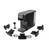 TORNADO TCM7042-GS | Macchina per caffè multikaps 5 in 1, macchina per caffè a capsule, 1,5 L, capsule di caffè, caffè macinato, 1350 W, nero