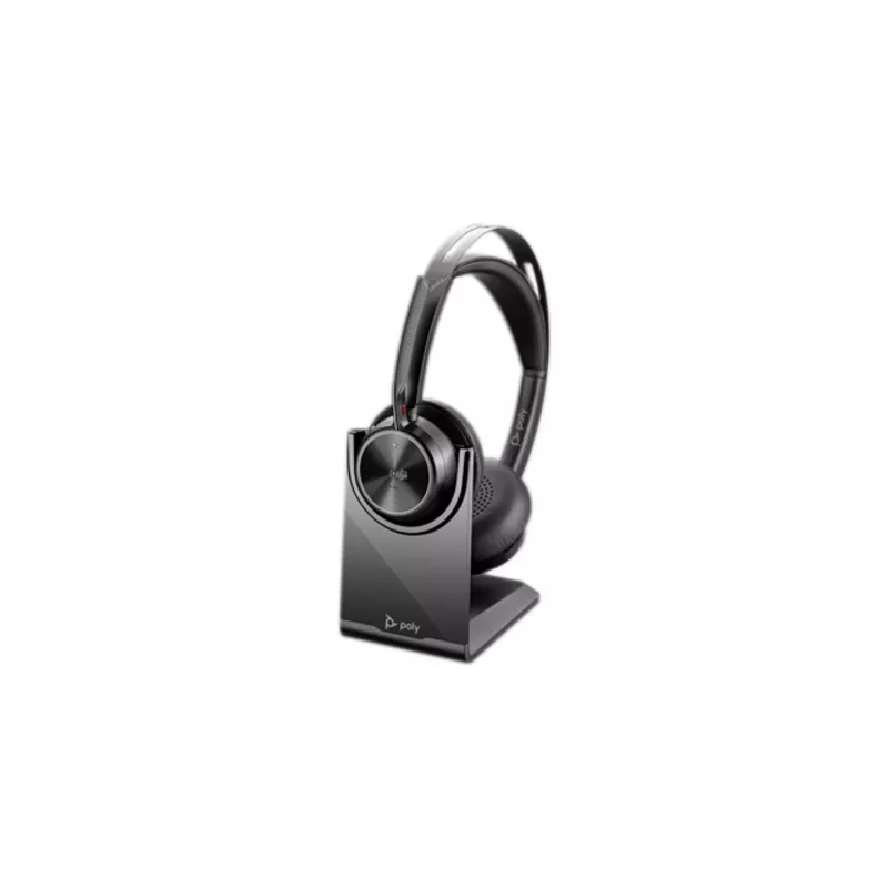 HP Poly Voyager Focus 2-M cuffie USB-C con adattatore USB-C/A e base di ricarica