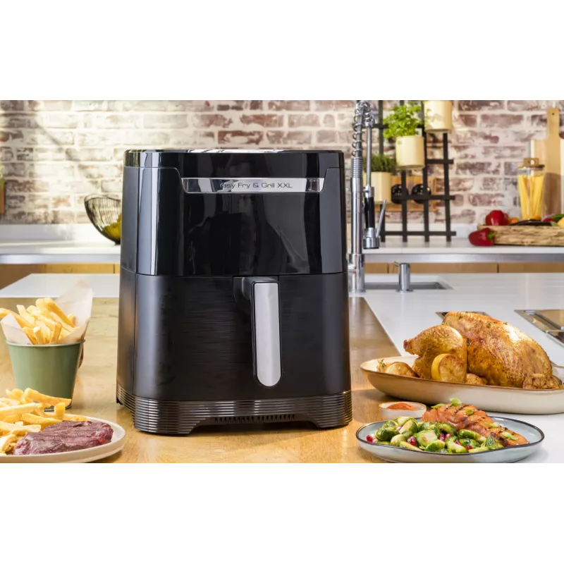 Friggitrice ad aria calda Tefal Easy Fry & Grill EY8018 6,5 L 1,5 kg 1830 W touch-LCD nero a sé stante