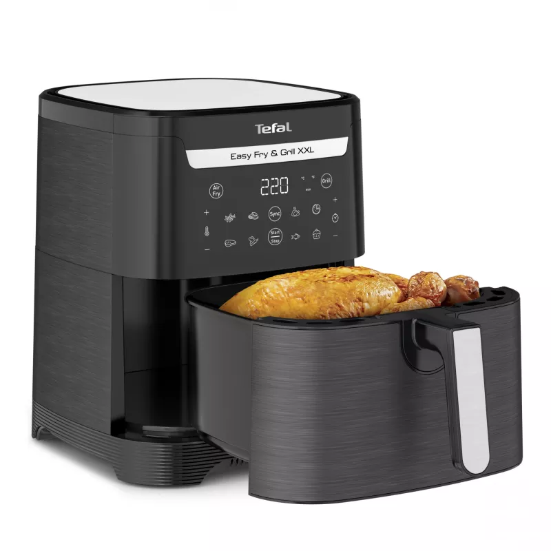 Friggitrice ad aria calda Tefal Easy Fry & Grill EY8018 6,5 L 1,5 kg 1830 W touch-LCD nero a sé stante