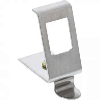 InLine telaio di montaggio keystone per guida DIN, 1 porta, metallo