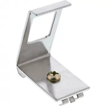 InLine telaio di montaggio keystone per guida DIN, 1 porta, metallo